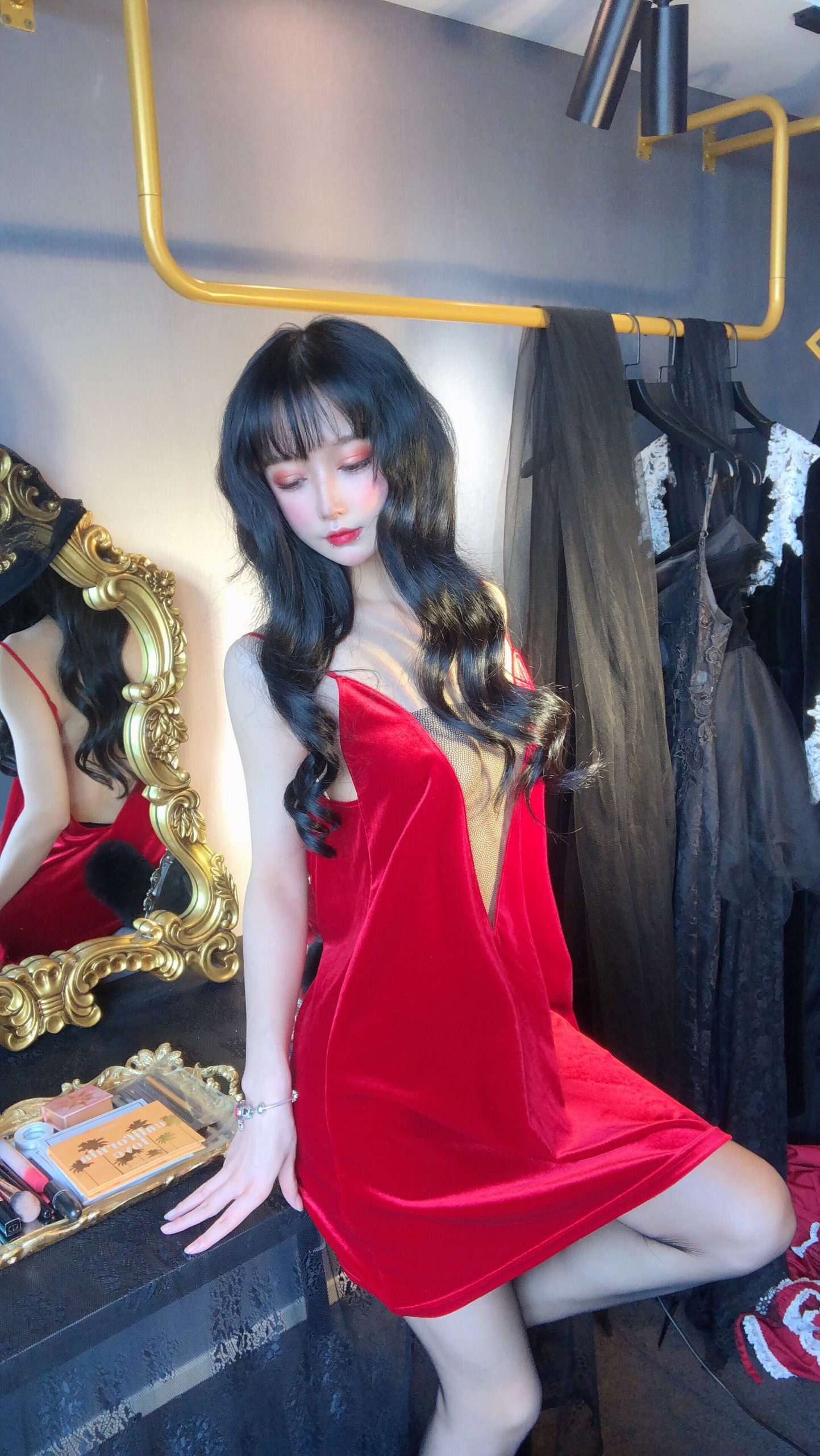 图片[16]-阿包也是兔娘  红丝绒睡衣-慕色阁