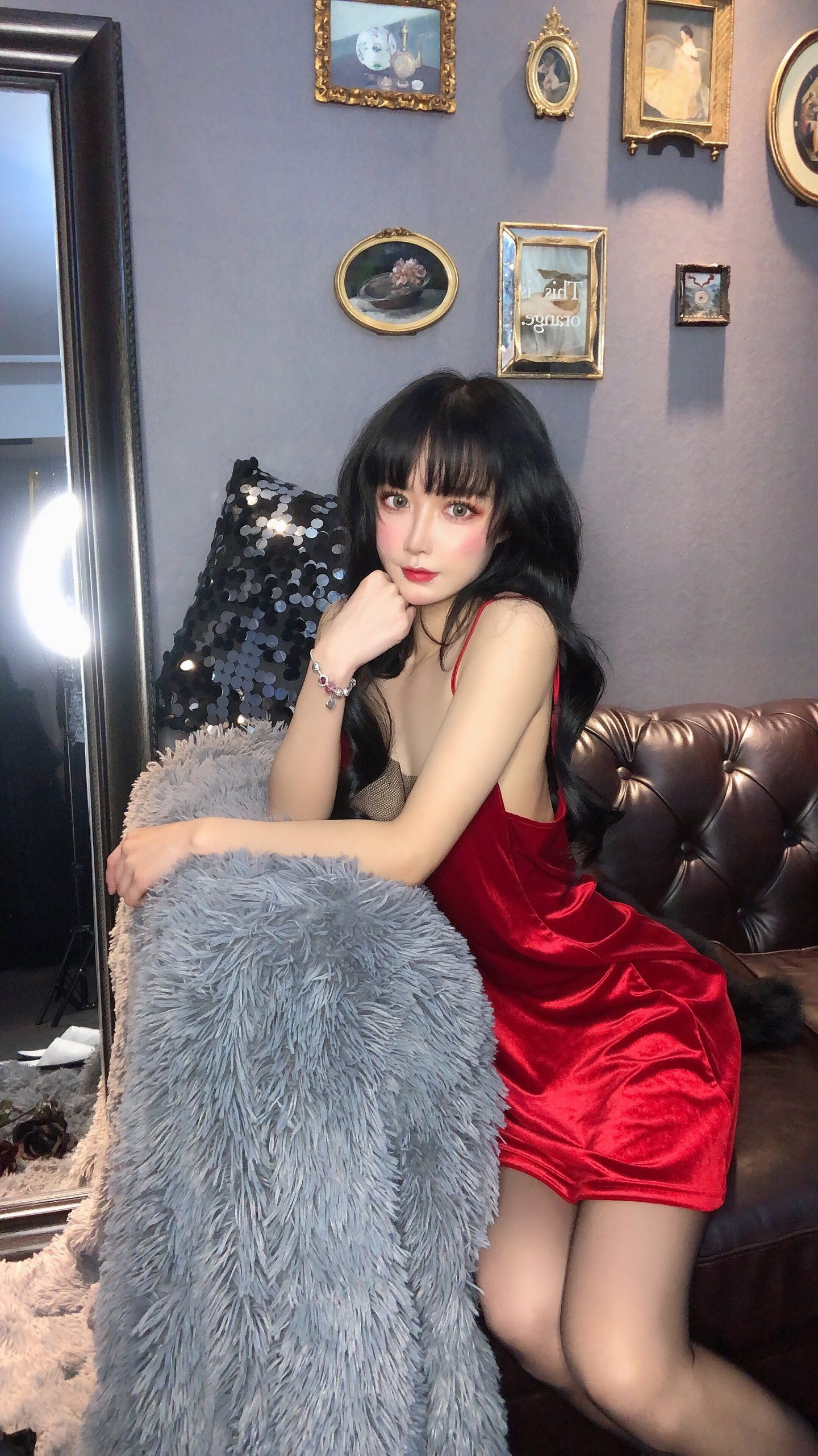 图片[6]-阿包也是兔娘  红丝绒睡衣-慕色阁